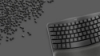 Bild på LOGITECH WAVE KEYSERGONOMIC KB GRAPHITE 920-012304