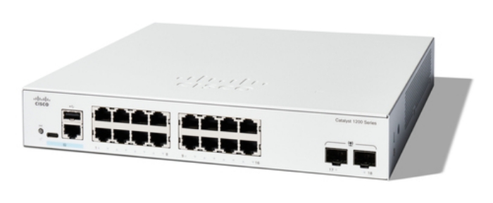 Bild på CISCO CATALYST 1200 16-PORT GE 2X1G C1200-16T-2G