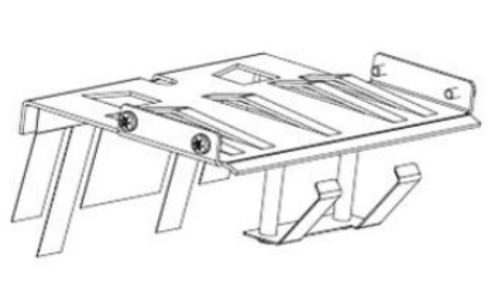 Bild på ZEBRA KIT COVER PLATE ASSY TTP2000 P1014138