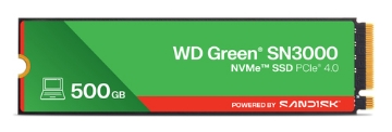 Bild på SANDISK WD GREEN SN3000 M.2 NVME SSD WDS500G4G0E-00CPS0