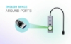 Bild på I-TEC I-TEC USB-C METAL 4-PORT HUB C31HUBMETAL403