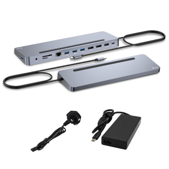 Bild på I-TEC I-TEC USB-C ERGO DOCK + CHARGER C31FLAT2PDPRO100W
