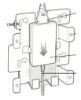 Bild på ZEBRA KIT POLE MOUNT BRACKET KT-152096-03