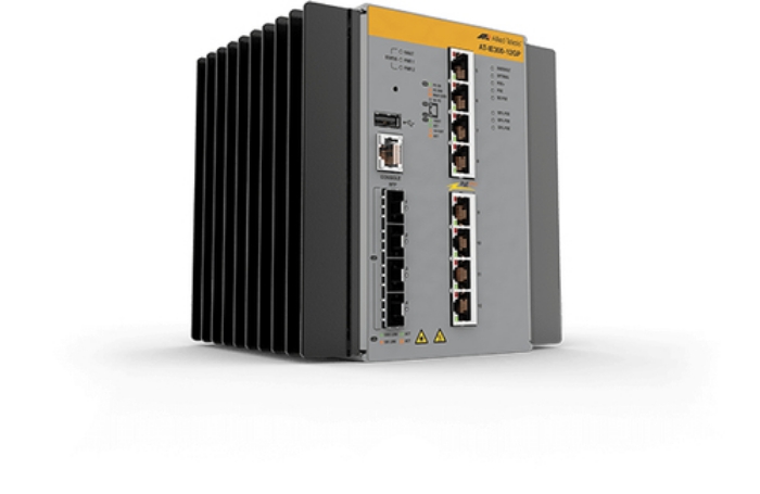 Bild på ALLIED TELESIS L3 IE M. GE 8 Ppoe++ + 4SFP AT-IE300-12GP-80
