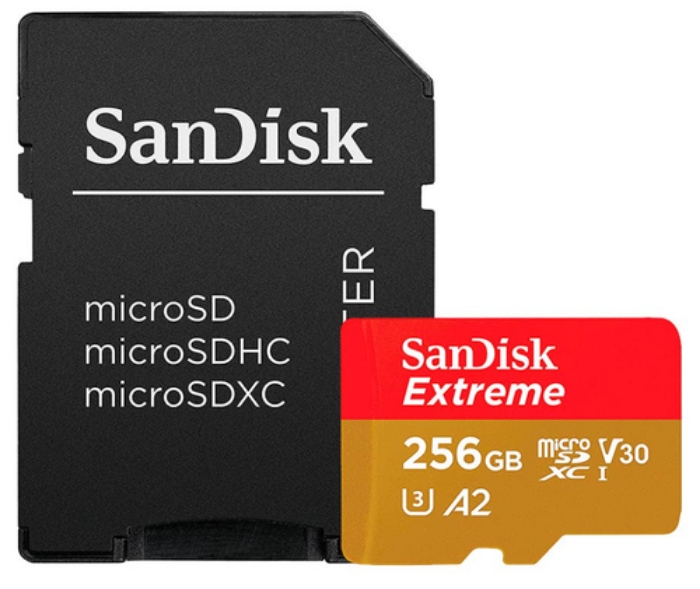 Bild på SANDISK EXTREME PLUS MICROSDXC 256Gb+Sd SDSQXBD-256G-GN6MA