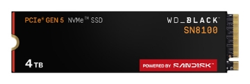 Bild på SANDISK WD BLACK SN8100 SM2508 WDS400T1X0M-00CMT0