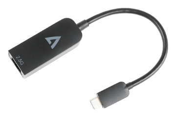 Bild på V7 USB-C TO ETHENET 2.5G ADAPTER V7UCRJ25G-BLK