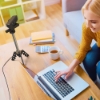 Bild på J5CREATE USB HD WEBCAM WITH 360 ROTATION JVCU100-N