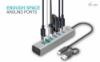 Bild på I-TEC I-TEC USB-C CHARGING HUB 7 PORT C31HUBMETAL703