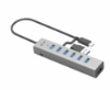 Bild på I-TEC I-TEC USB-C CHARGING HUB 7 PORT C31HUBMETAL703