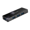 Bild på J5CREATE USB 3.0 4-PORT MINI HUB - EU/UK JUH340-N