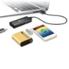 Bild på J5CREATE USB 3.0 4-PORT MINI HUB - EU/UK JUH340-N
