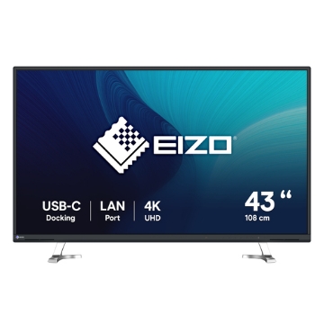 Bild på EIZO 4K ULTRA-SLIM FRAME DESIGN EV4340X-BK