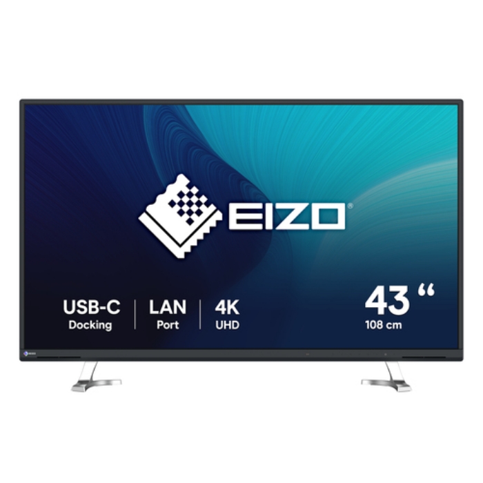 Bild på EIZO 4K ULTRA-SLIM FRAME DESIGN EV4340X-BK