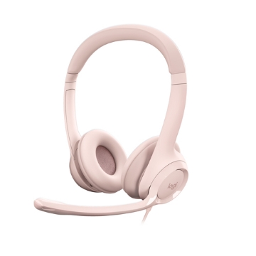 Bild på LOGITECH H390 USB COMPUTER HEADSET ROSE 981-001281