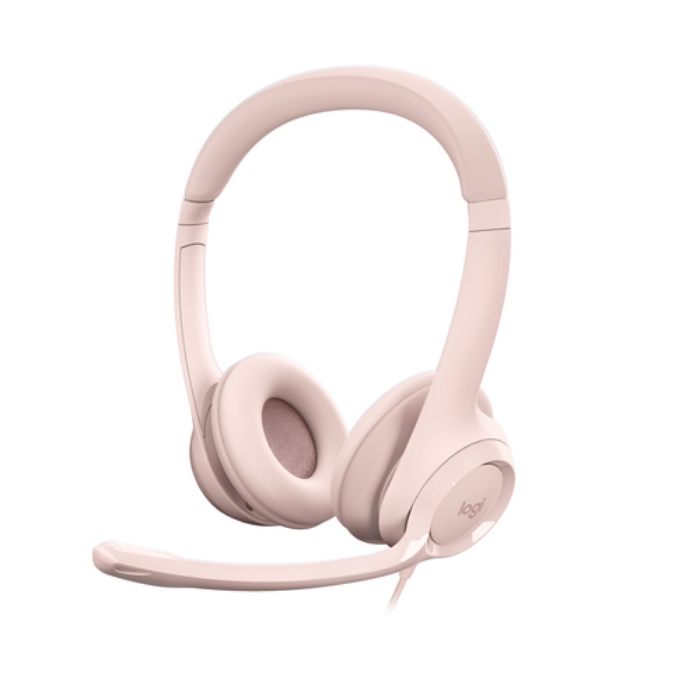 Bild på LOGITECH H390 USB COMPUTER HEADSET ROSE 981-001281