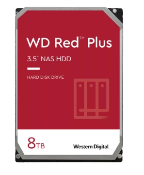 Bild på WESTERN DIGITAL 8TB RED PLUS 256MB CMR WD80EFAX