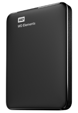 Bild på WESTERN DIGITAL ELEMENTS PORTABLE 1TB WDBUZG0010BBK-WESN