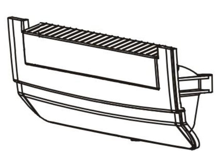 Bild på ZEBRA FRONT BEZEL STD (Therm.Trans) 105934-030