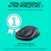 Bild på LOGITECH M185 WIRELESS MOUSE - GREY EER2 910-002238