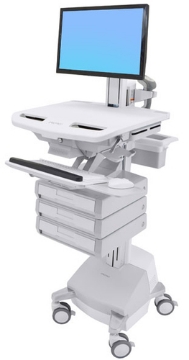 Bild på ERGOTRON STYLEVIEW CART WITH LCD PIVOT SV44-1331-C