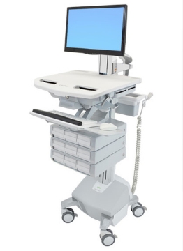 Bild på ERGOTRON STYLEVIEW CART WITH LCD PIVOT SV44-1392-2