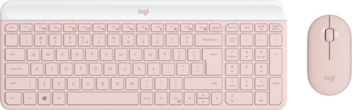 Bild på LOGITECH MK470 SLIM COMBO -ROSE-US 920-011322