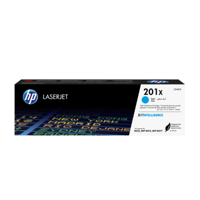 Bild på HP INC. TONER CARTRIDGE 201X CYAN CF401X