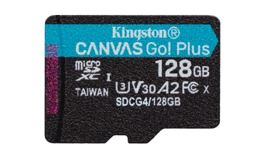 Bild på KINGSTON 128GB MSDXC CANVAS GO PLUS 200R SDCG4/128GBSP