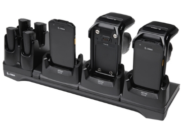 Bild på ZEBRA RFD40 3 DEVIVE SLOTS/4 TOASTER CRD3S4T-RFD40-TC2X-CHG-1R