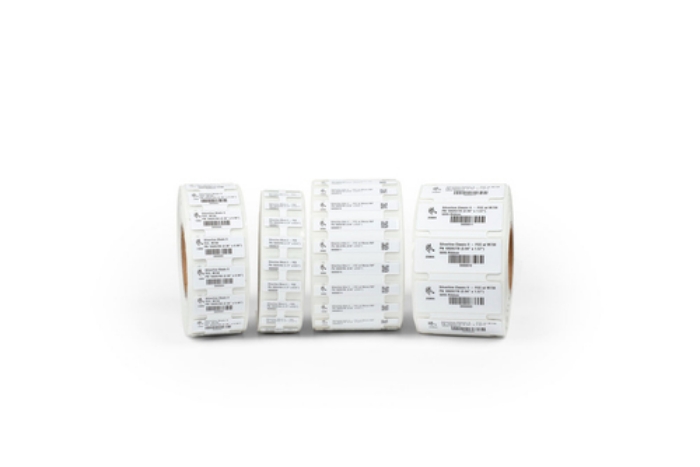Bild på ZEBRA LABEL SYNTHETIC 60X25MM RFID 10039973