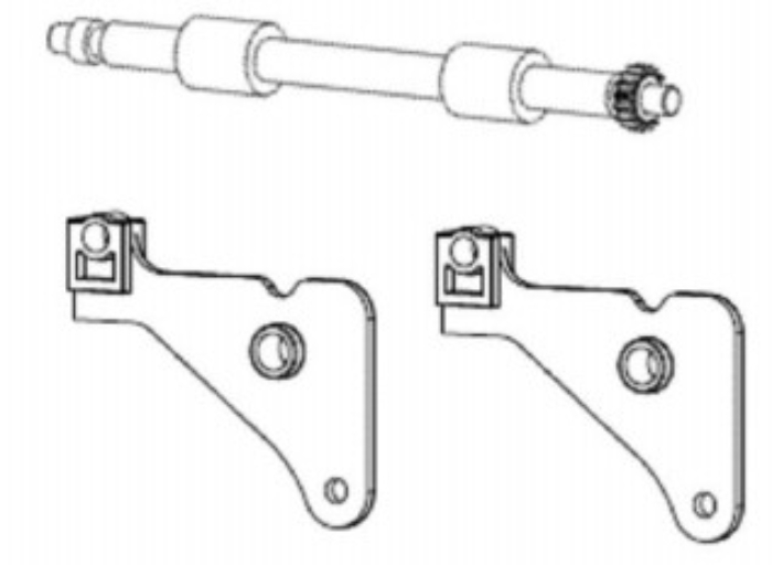 Bild på ZEBRA KIT PLATEN ROLLER KR403 P1015402