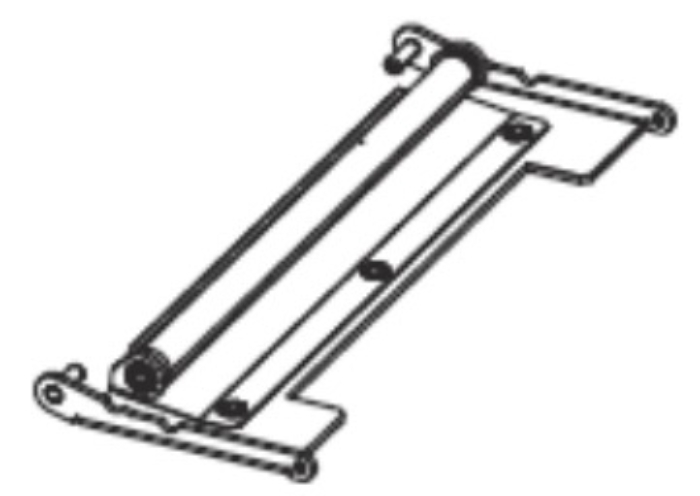 Bild på ZEBRA KIT PEEL BRACKET ASSY P1046696-110