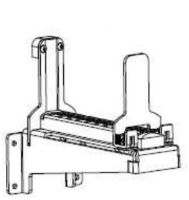 Bild på ZEBRA KIT MEDIA SUPPLY HANGER ZT620 P1083320-061