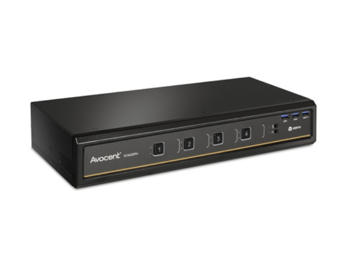 Bild på VERTIV 4-PORT DESKTOP KVM DISPLAY PORT SV340DPH-400