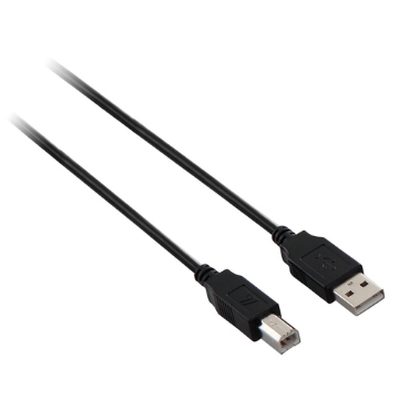 Bild på V7 USB2.0 A TO B CABLE 5M BLACK V7E2USB2AB-05M