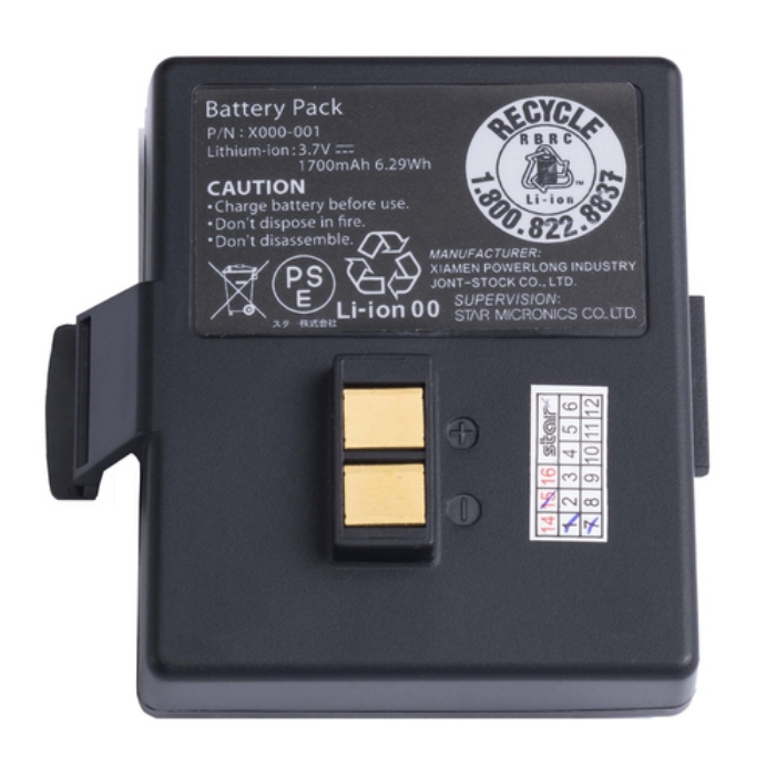 Bild på STAR MICRONICS EUROP BATTERY PACK L200 LI-ION 39569473