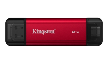 Bild på KINGSTON 2TB DUAL PORTABLE SSD USB-A/C SPSD/2TB