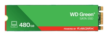 Bild på SANDISK WD GREEN 480GB SSD M.2 SATA WDS480G3G0B-00BJF0