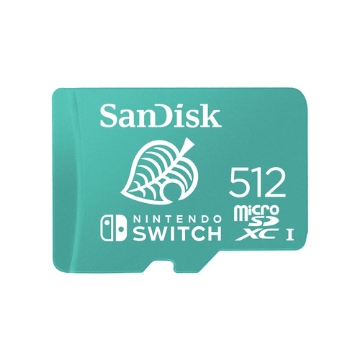 Bild på SANDISK SANDISK/NINTENDO MICROSDXC SDSQXAO-512G-GNCZN