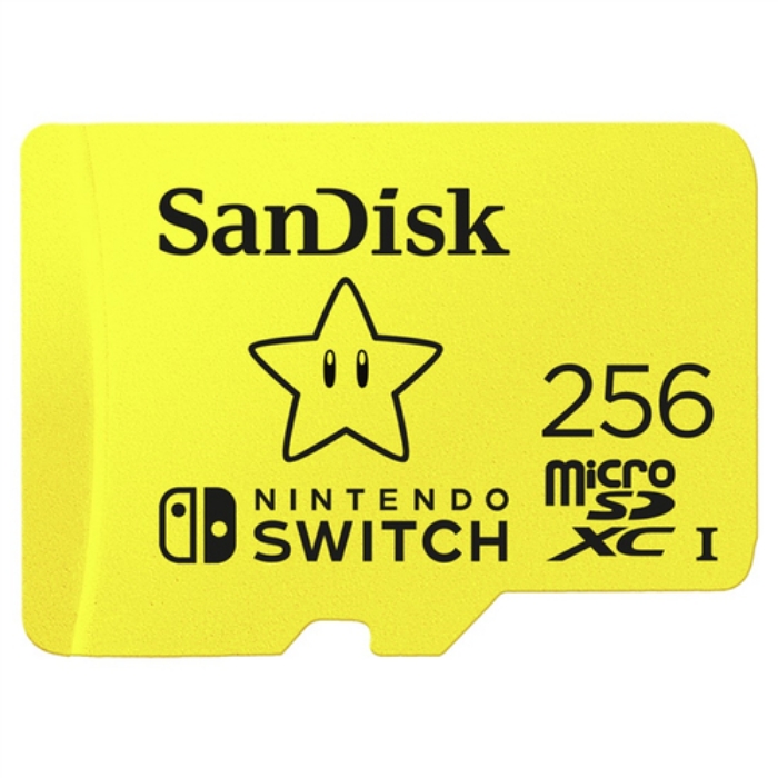 Bild på SANDISK SANDISK NINTENDO MICROSDXC SDSQXAO-256G-GNCZN