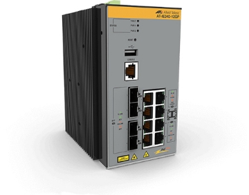 Bild på ALLIED TELESIS L3 INDUSTRIAL LAN SWITCH 8X AT-IE340-12GP-80