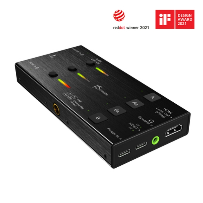 Bild på J5CREATE DUAL HDMI VIDEO CAPTURE JVA06-N