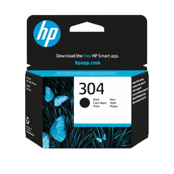 Bild på HP INC. INK CARTRIDGE NO 304 BLACK N9K06AE#UUS