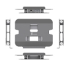 Bild på J5CREATE MULTI-ANGLE DUAL 4K DOCKING JTS427-N