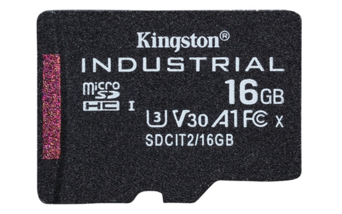 Bild på KINGSTON 16GB MICROSDHC INDUSTRIAL C10 SDCIT2/16GBSP