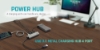 Bild på I-TEC I-TEC METAL CHARGING HUB 4 PORT U3HUB448