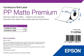 Bild på EPSON PP MATTE LABEL PREMIUM 7113704