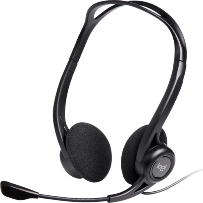 Bild på LOGITECH PC 960 STEREO HEADSET USB IN 981-000100