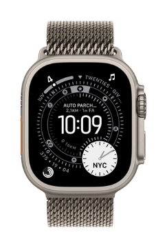 Bild på APPLE 49MM NATURAL TITANIUM MILANESE MXKD3ZM/A